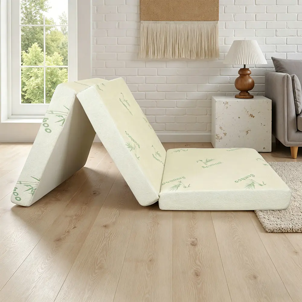 Materasso in memory foam tripla piega