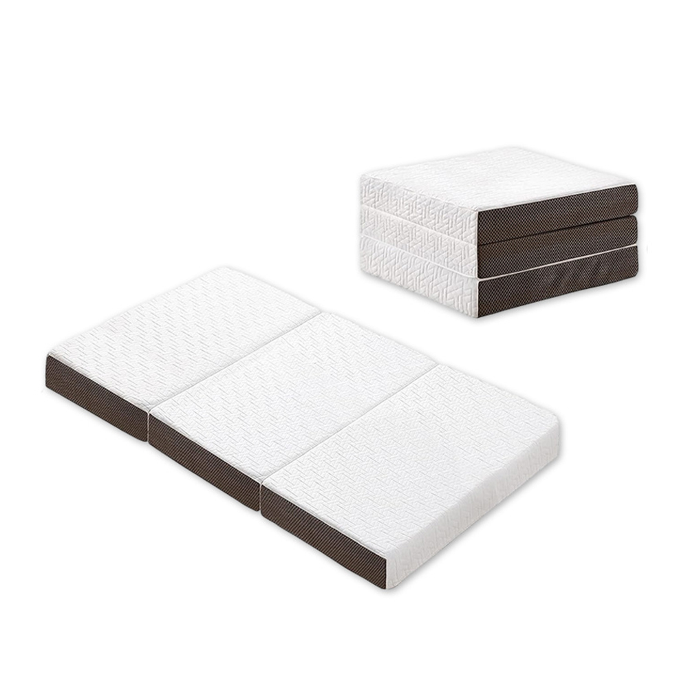 Materasso tripla piega in memory foam gel