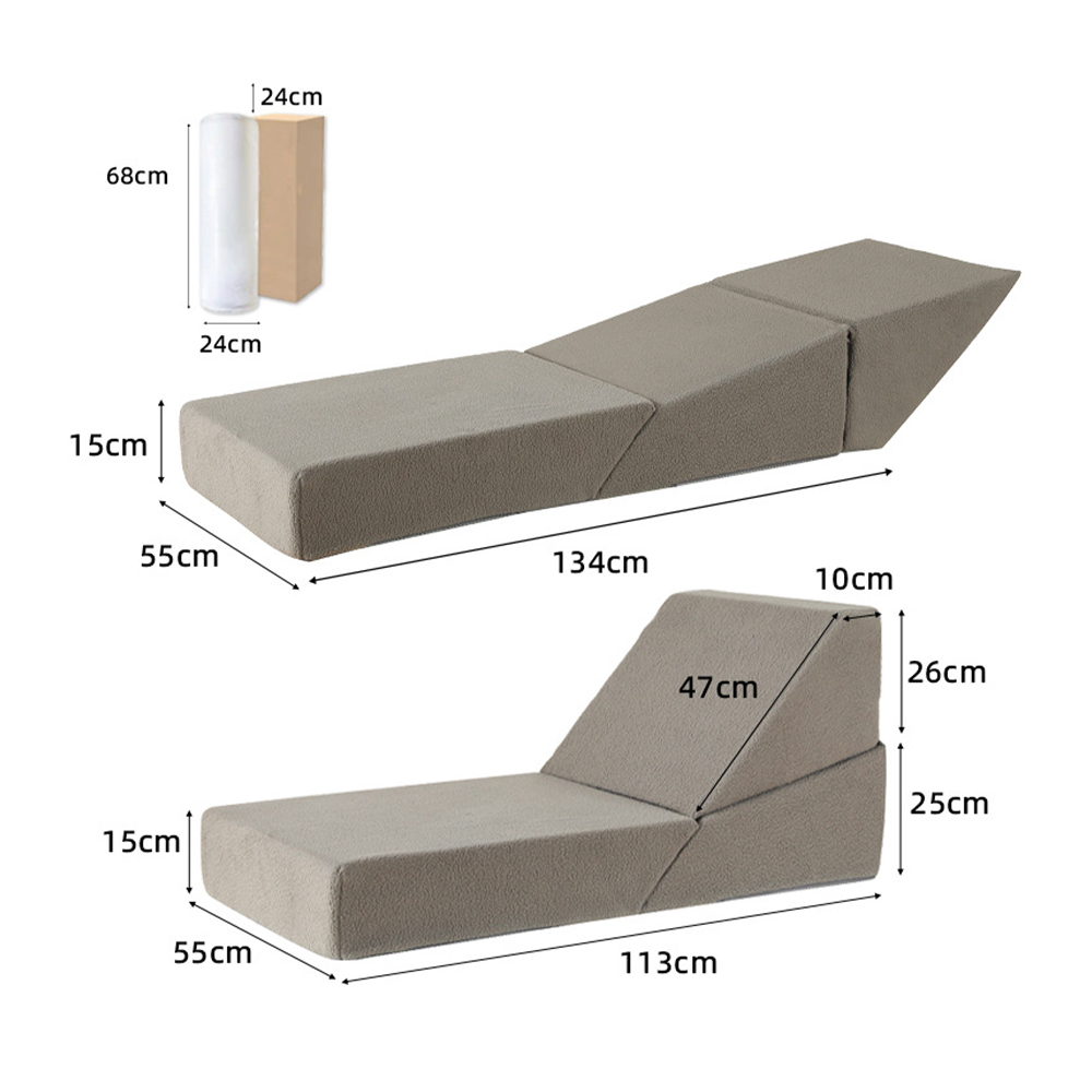 Imbottitura tripla in memory foam multifunzionale