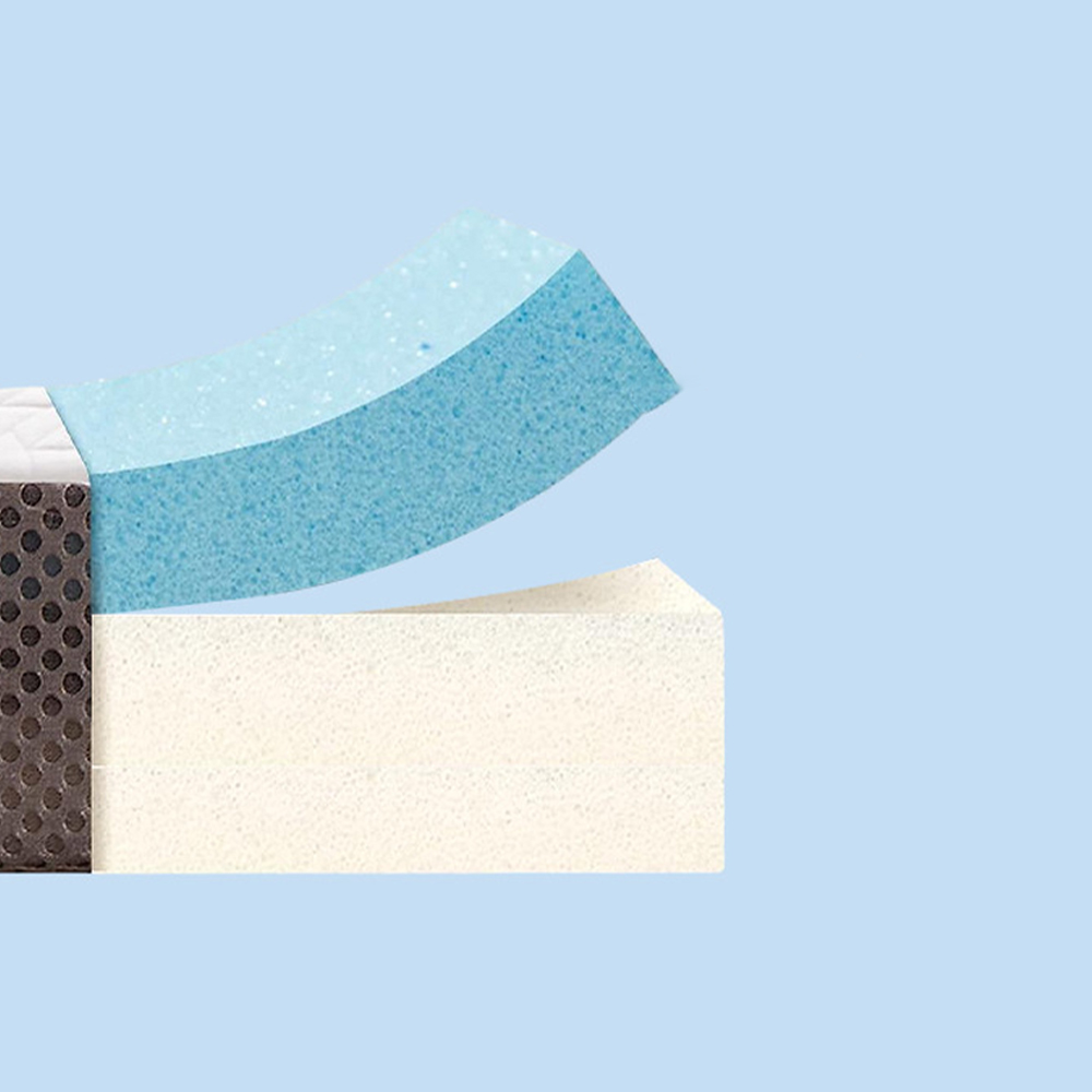 Materasso in gel memory foam triplo in stile giapponese