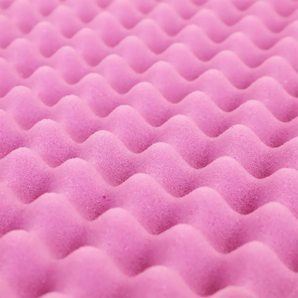 Materasso in memory foam a nido d'uovo