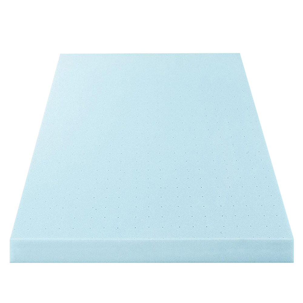 Materasso in memory foam gel traforato