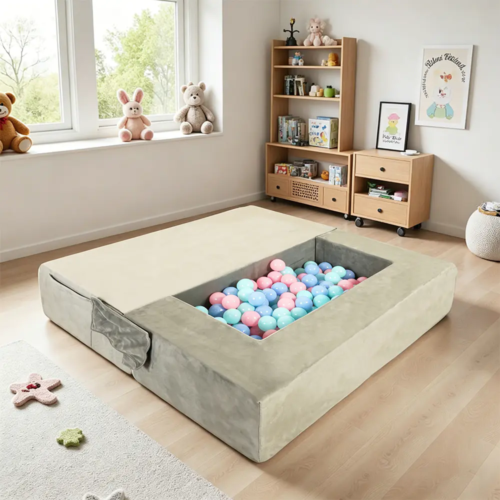 Set di divani pieghevoli per bambini in quattro pezzi