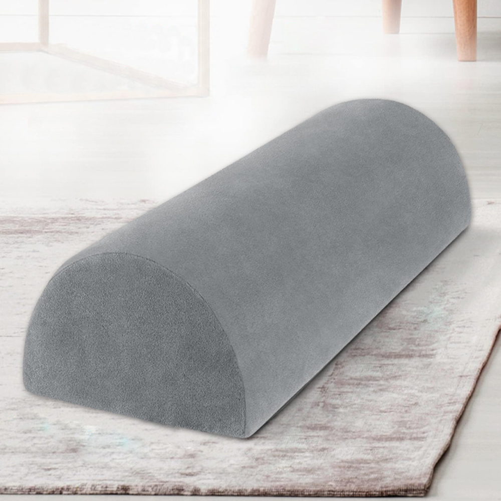 Cuscino per gambe in memory foam grigio