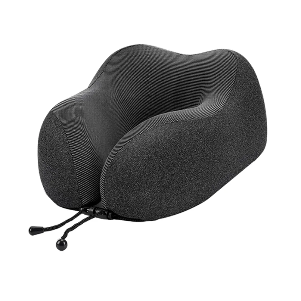 Cuscino per il collo rimovibile in memory foam a forma di U