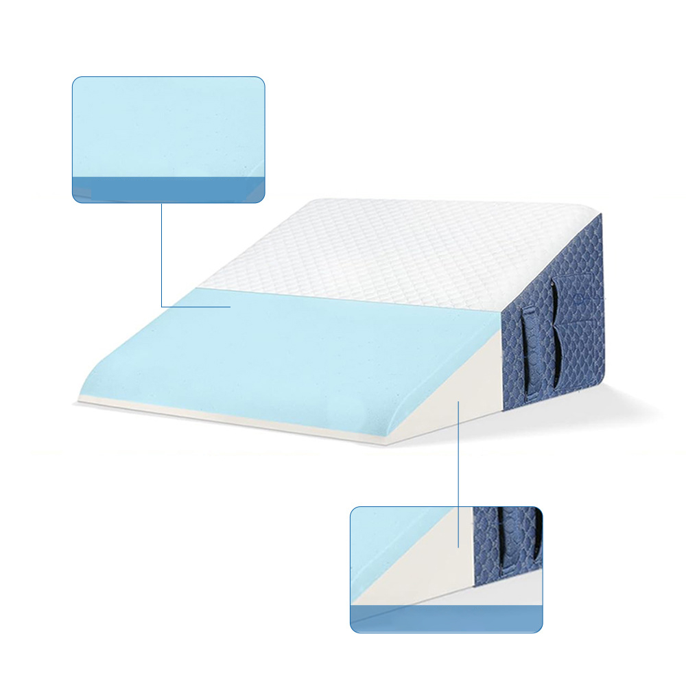 Schienale triangolare multifunzionale in memory foam
