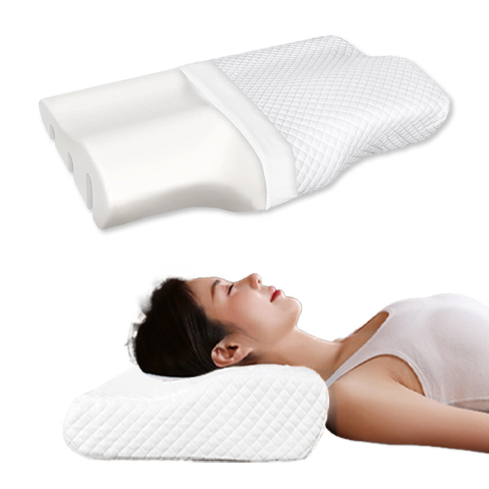 Cuscino in memory foam a forma di farfalla