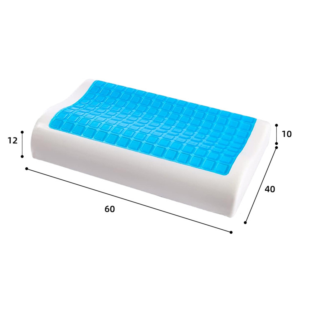Cuscino in memory foam gel