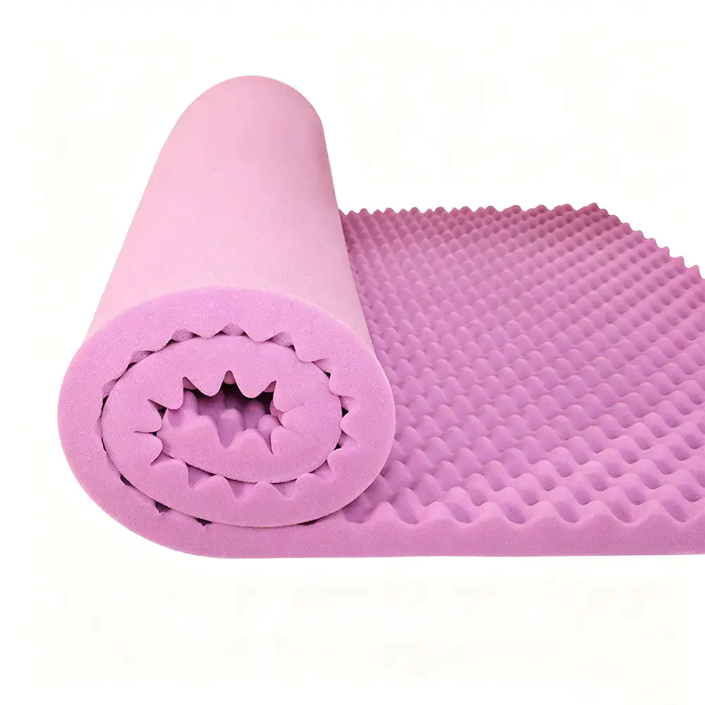 Materasso in memory foam a nido d'uovo